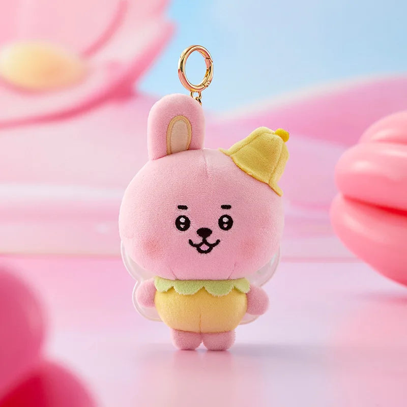 BT21 Chimmy Cooky koya Shooky Tata Creative Anime Peripheral Cartoon Keychain Personality Cute Backpack Decorative Doll Pendant