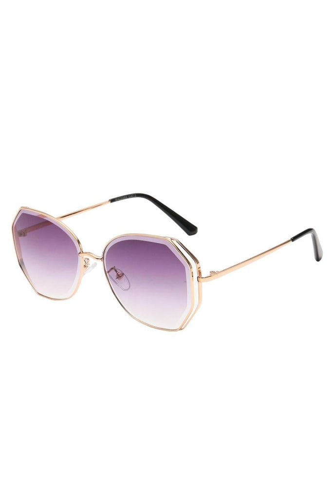 Oversized Sunglasses Womens Square Flat Top Large Black Luxury Ladies Big UV400 image 4