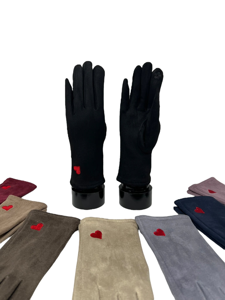 Women touch gloves Fur Lining Extra Warm image 2