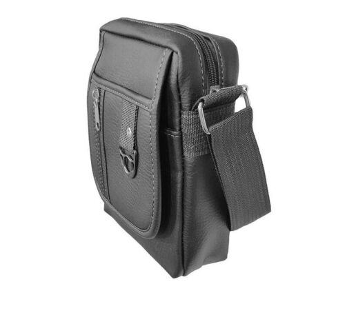 Men's Messenger Bag Large Shoulder Bag Travel Holiday Bag Multi Pockets Holder image 3