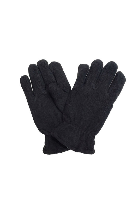 Men's Plain Fleece Glove Warm Stylish Comfortable Thermal Soft Winter Gloves image 0