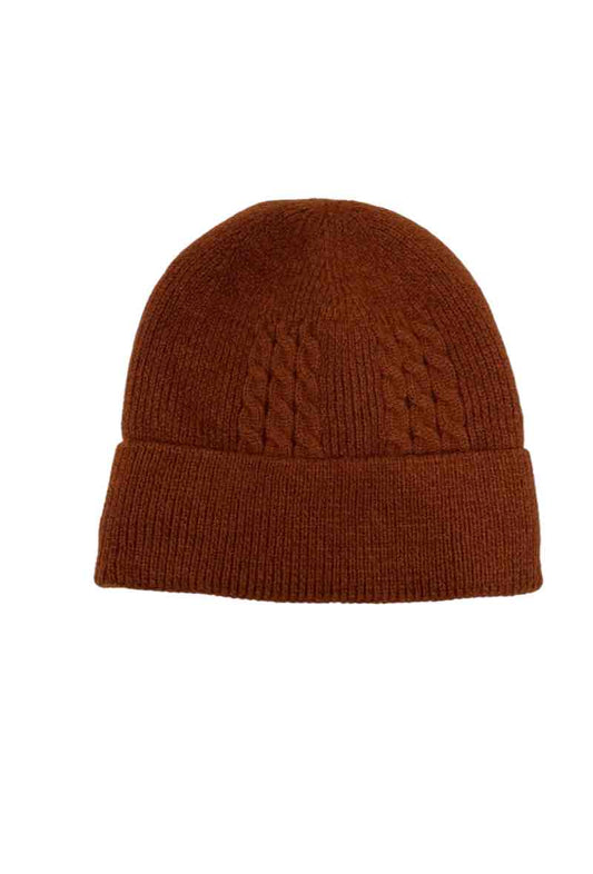 Unisex Hat Interior Fur Extra Warm Soft Winter Beanies Comfortable Cap image 0