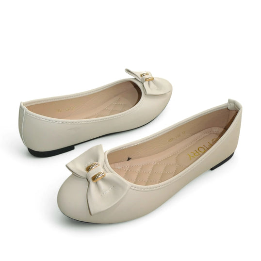 Ladies Flat Ballerina Shoes image 0