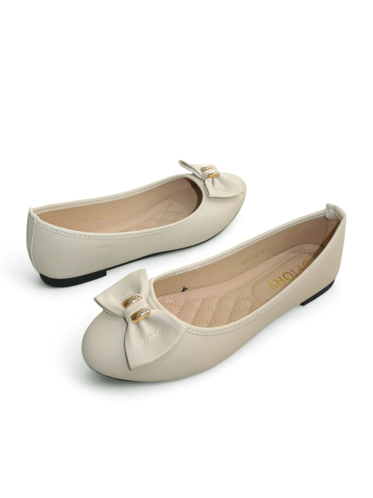 Ladies Flat Ballerina Shoes image 0