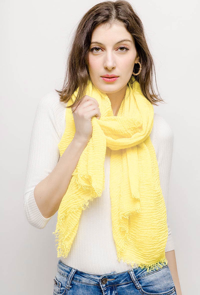 Soft Ladies Scarf Women Shawl Wrap Plain Beautiful Scarves Luxury Stoles image 1