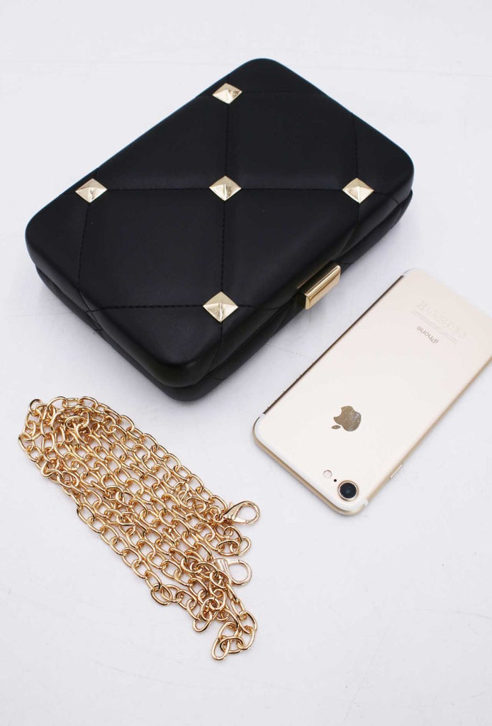 Ladies Purse Quilted Clutch Bag Credit Card Coin Money Wallet Clutch Bag image 2