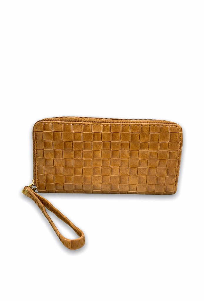 Womens Purse Double Zipped Multi Compartment Credit Card Coin Money Wallet Clutc image 2