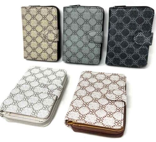 Woman Wallets Cash Cards Coins Compartments purse clutch bag small bag wallet image 3