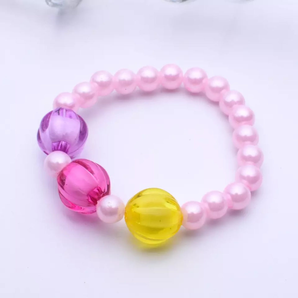 Girls Butterfly Jewellery Sets Necklace Bracelet Ring Children Jewellery Set image 1