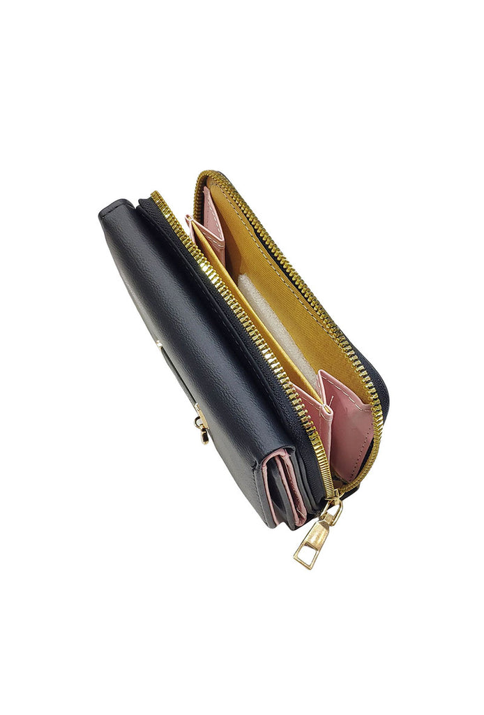 Women's Purse Plate Coin Wallet Stylish Party Travel Pouch Money Card Holder image 2