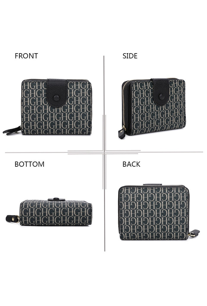 Ladies Soft Leather Clutch Small RFID Blocking Purse Credit Card Wallet Zip NEW image 2