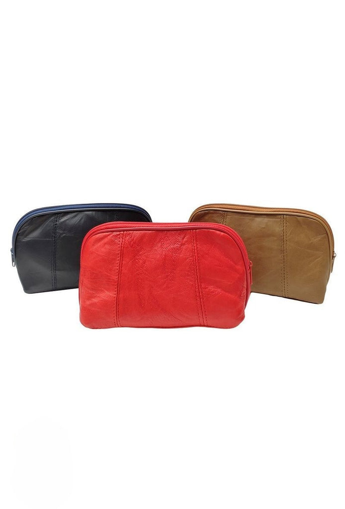 Women's Large Leather Purse Purse Money Card Coin Pouch Zip Wallet Bag image 0