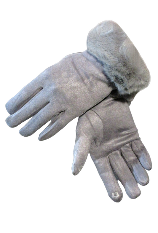 Women's Gloves Fur Touchscreen Soft Glove Thick Warm Winter Gloves image 1