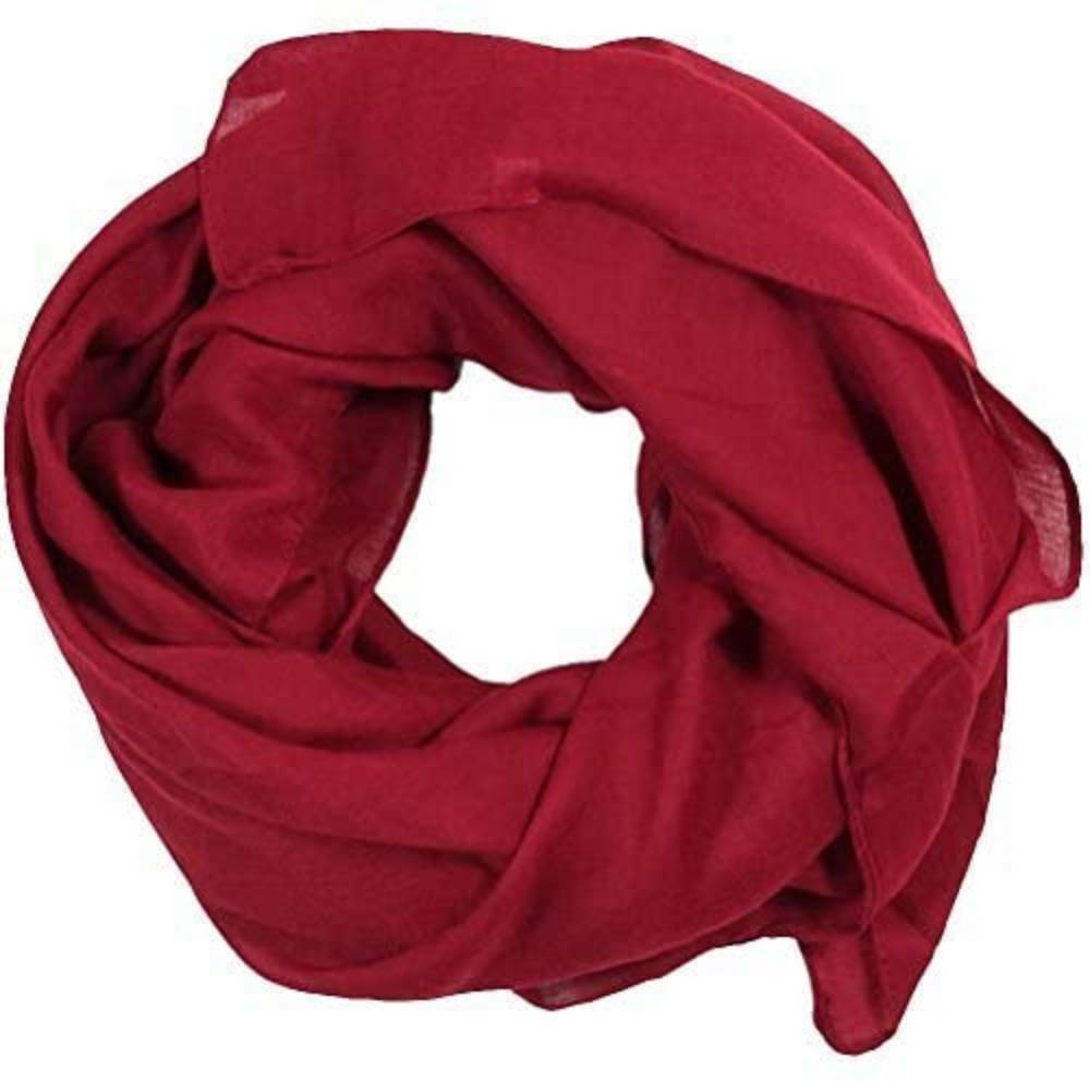 Women Scarf Shawl Hijab Head Pashmina Wrap Arabic Plain Neck Lightweight Scarf image 6