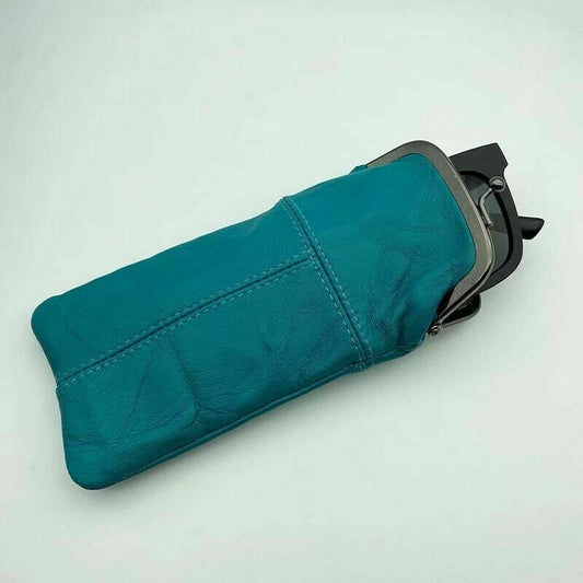 Glasses Leather Pouch Sunglass Cover Specs Glasses Case Padded Eyewear Pouch image 1
