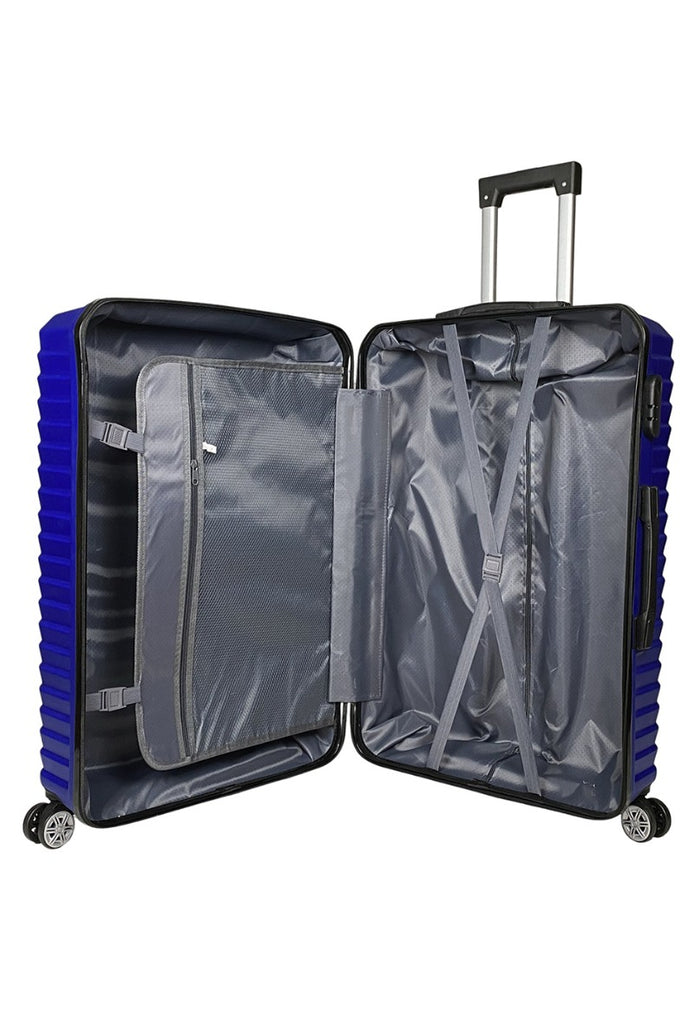 Set Of 3 Suitcases Travel Bags Lightweight Suitcase Four Wheels Multi pockets image 8