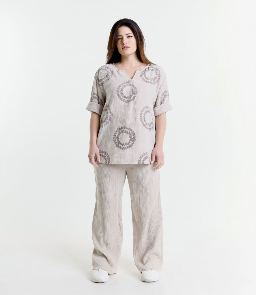 Ladies cotton top assorted colours Wholesale prices image 0