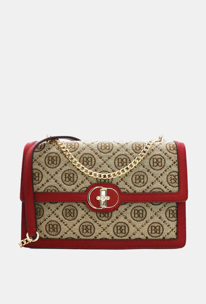 Ladies Bag Monogrammed Double Bag With Chain Shoulder Strap Luxury Bag image 7