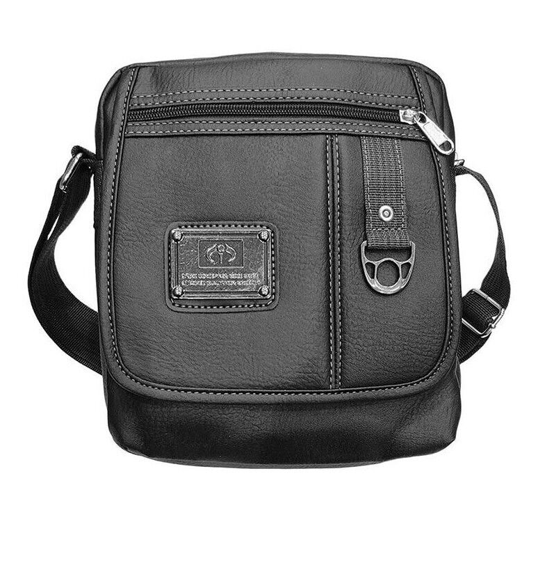 Men's Messenger Bag Large Shoulder Bag Travel Holiday Bag Multi Pockets Holder image 2