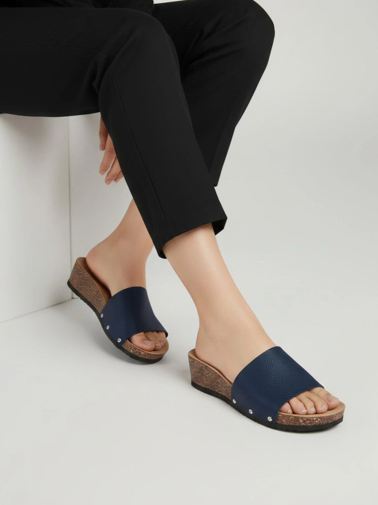 Ladies Mules Slippers High platform image 2