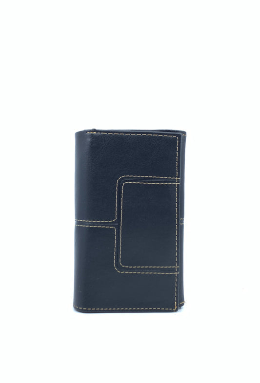 Womens Purse Large Coin Card Purse Wallet Plain Stud Clutch Multi Pockets Wallet image 0