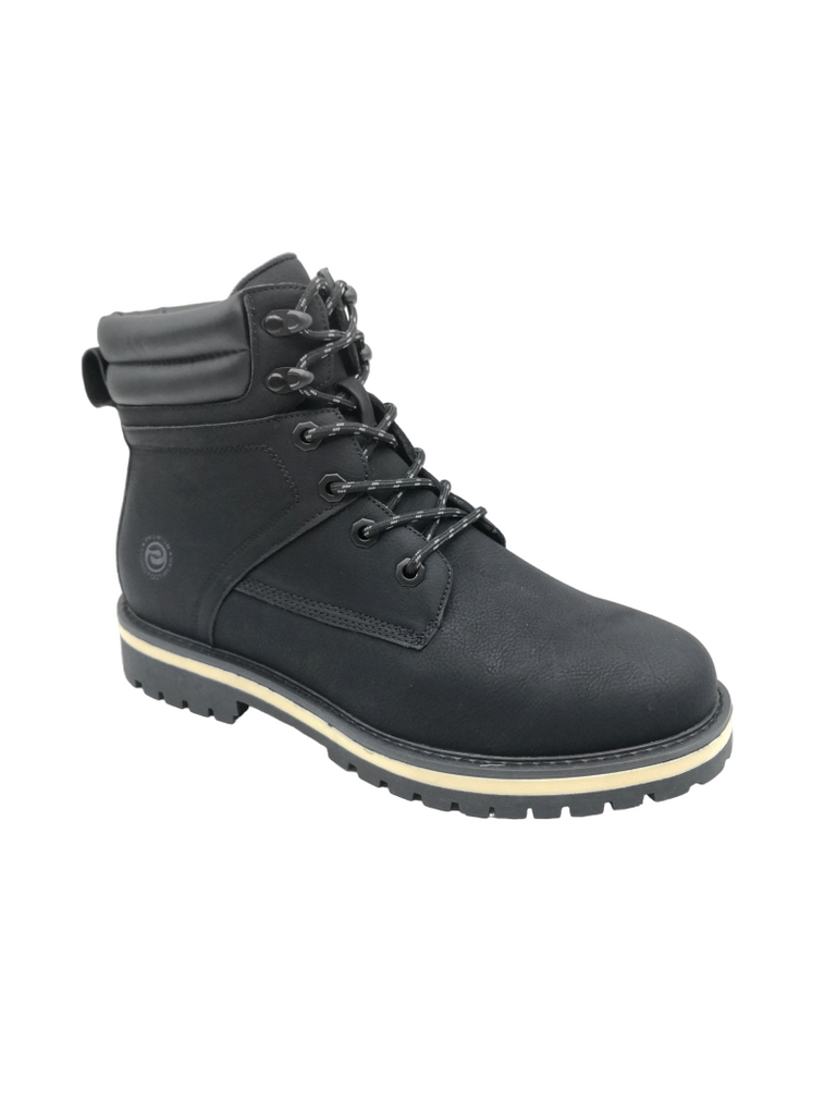 Mens Lace Up Walking Hiking Military Combat Work Ankle Biker Boots SHOES SIZE UK image 5