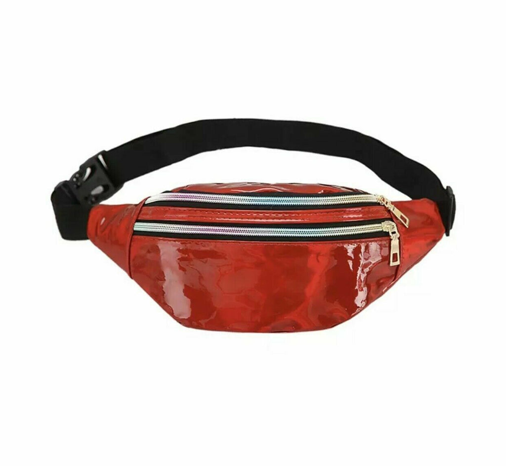 Ladies Shiny Bum Bag Holographic Fanny Pack Waist Bag Phone Pouch Party Travel image 4