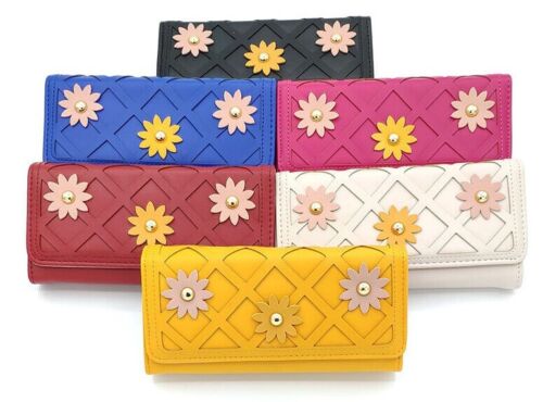 Woman Wallet Purse Multi Colour Travel Purse Ladies Soft Organiser Purse image 2