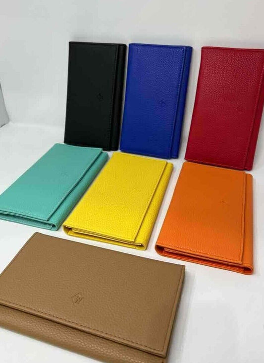 Woman Wallet Purse Multi colour travel purse Ladies soft leather organiser purse image 0