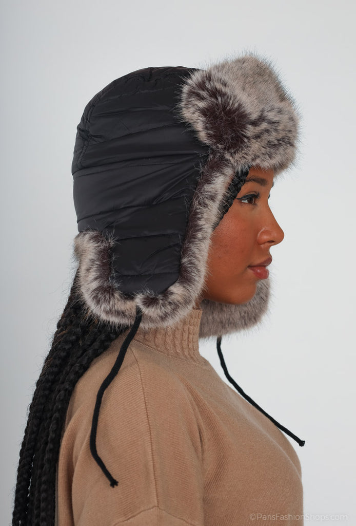 Women's Hat Fur Winter Stylish Warm Soft Hat Travel Outdoor Comfortable Hats image 1