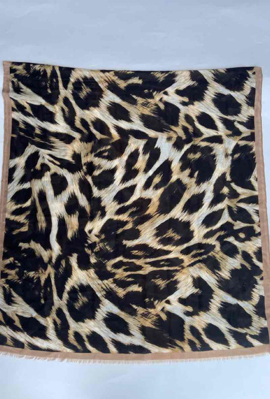 Women's Printed Scarf Soft Shawl Wrap Long Neck Animal Print Scarf Scarves image 1