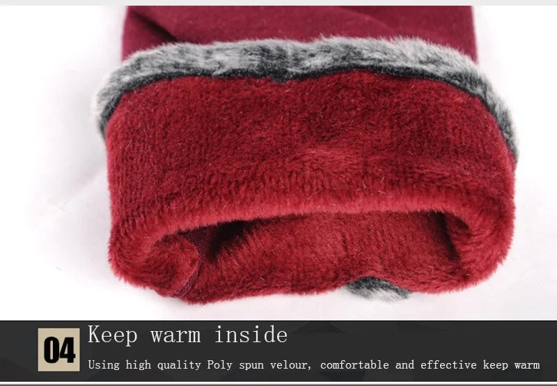 Women Touch Screen Winter Gloves Fleece Thick Warm Comfy Soft Fur Lined Thermal image 7