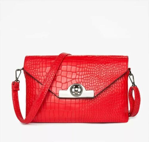 Womens Handbag Small Shoulder Bag Square Bag Satchel Clutch Mini PU Body Bag image 4