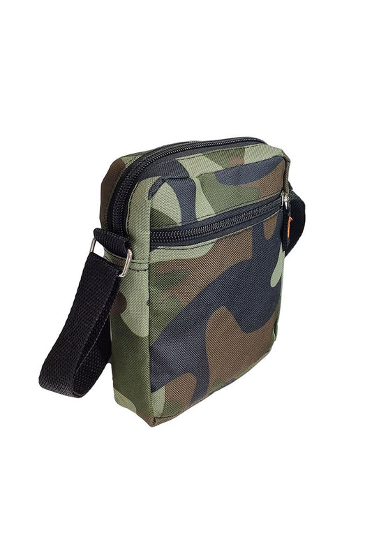 Unisex Camo Crossbody Bag Small Stylish Bag Cash Card Holder Military Design Bag image 1