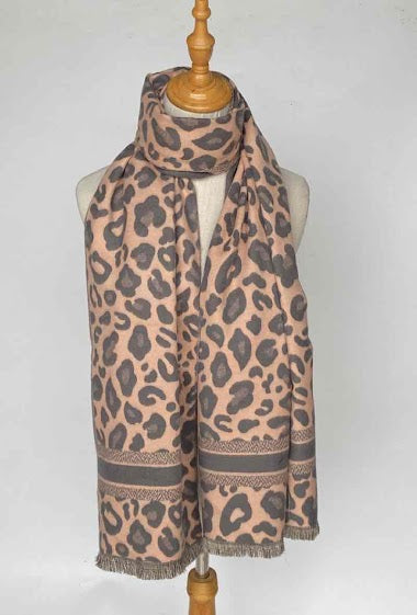 Thick Printed scarf Womens Wrap Ladies Stole Women's Scarves Lightweight image 2