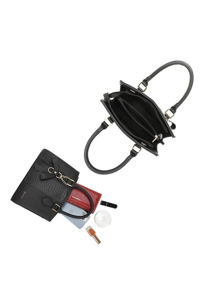 Ladies Women's Handbag Holiday Travel Satchel Bag Stylish Party Zip Top Bags image 3