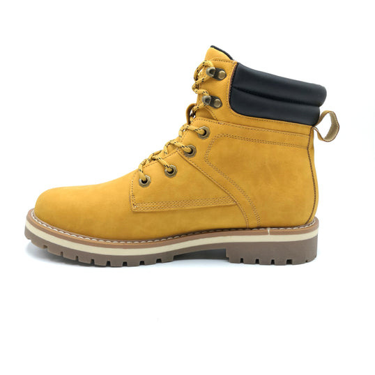 Mens Lace Up Walking Hiking Military Combat Work Ankle Biker Boots SHOES SIZE UK image 1