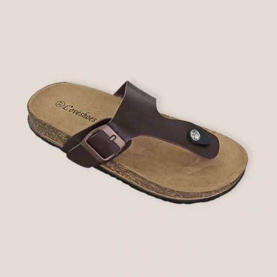 Ladies Mules Toe Post Sandals image 1