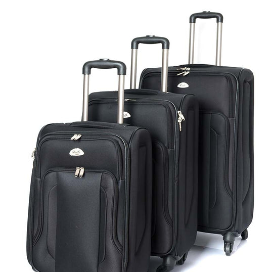 Suitcase Travel Bags Lightweight Suitcase 4 Wheel Trolley Bags Multi Pockets Bag image 0