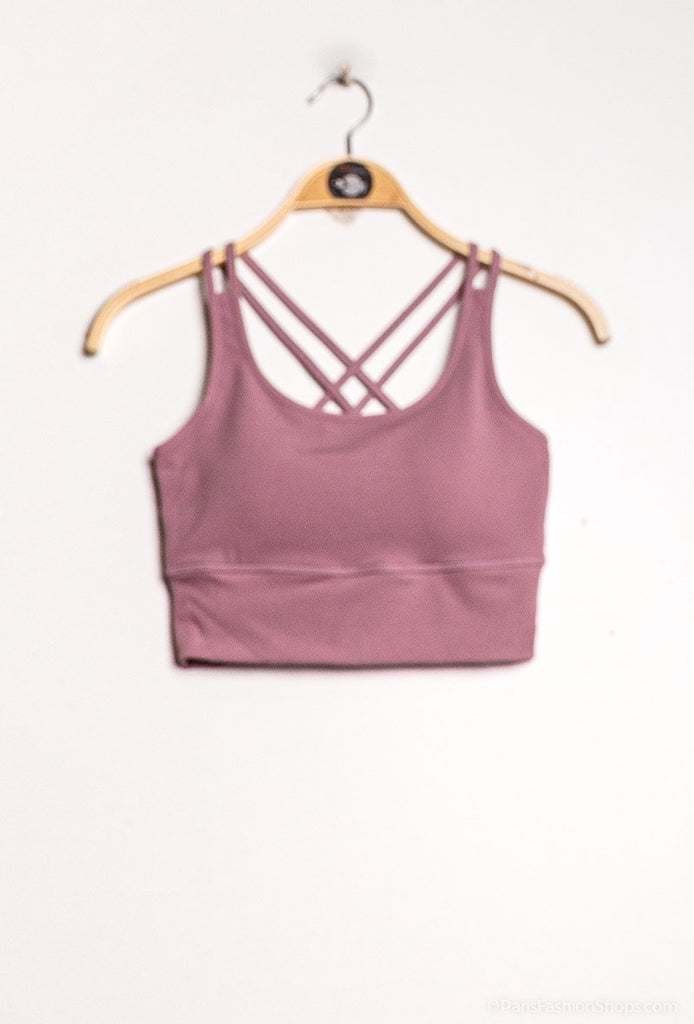 Ladies Sports Bra Comfortable Padded Performance Vest Top Gym Activewear Bra Top image 6