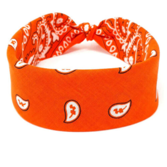 Paisley Cotton Bandana Head Wrap Neck Scarf Face Shield Head Wrist Band Beanie image 0