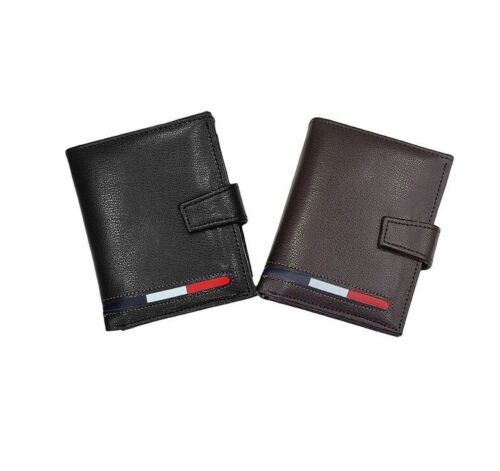 Mens Wallet Leather Card Holder Purse Cash Coins Credit Card Wallet Boys Wallet image 0