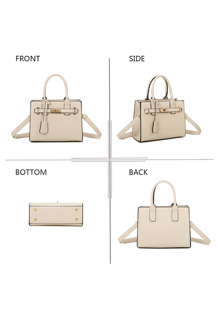 Casual Ladies Women Cross Body Bag Elegant Handbag Shoulder Over Beige Bags image 1