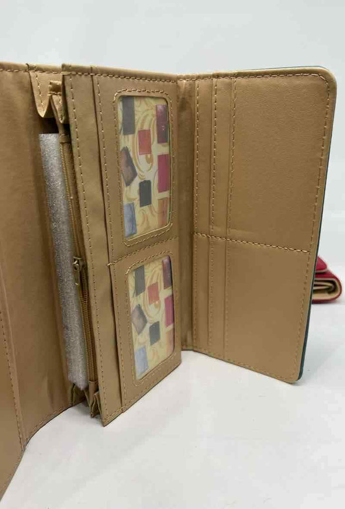 Woman Wallet Purse Multi colour travel purse Ladies soft leather organiser purse image 2