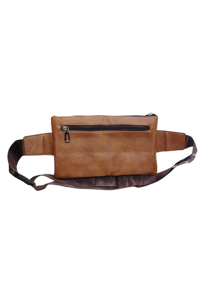 Double Pocket Flat Belt Bag Bumbag Waist Belt Pouch Work Office Holiday Travel image 4