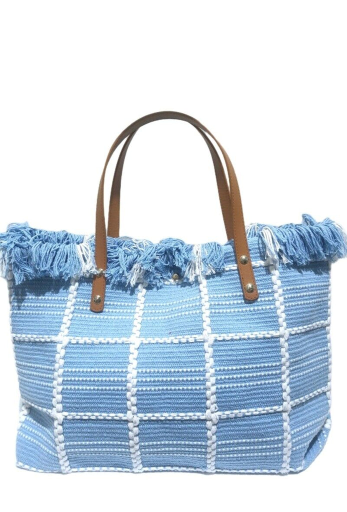 Women Cotton Tote Bag With Zipper Work Travel Shoulder Handbag image 3