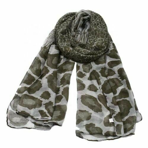 Ladies Women Fashion Animal Leopard Print Wraps Wide Stole Scarf Gift Shawl image 4