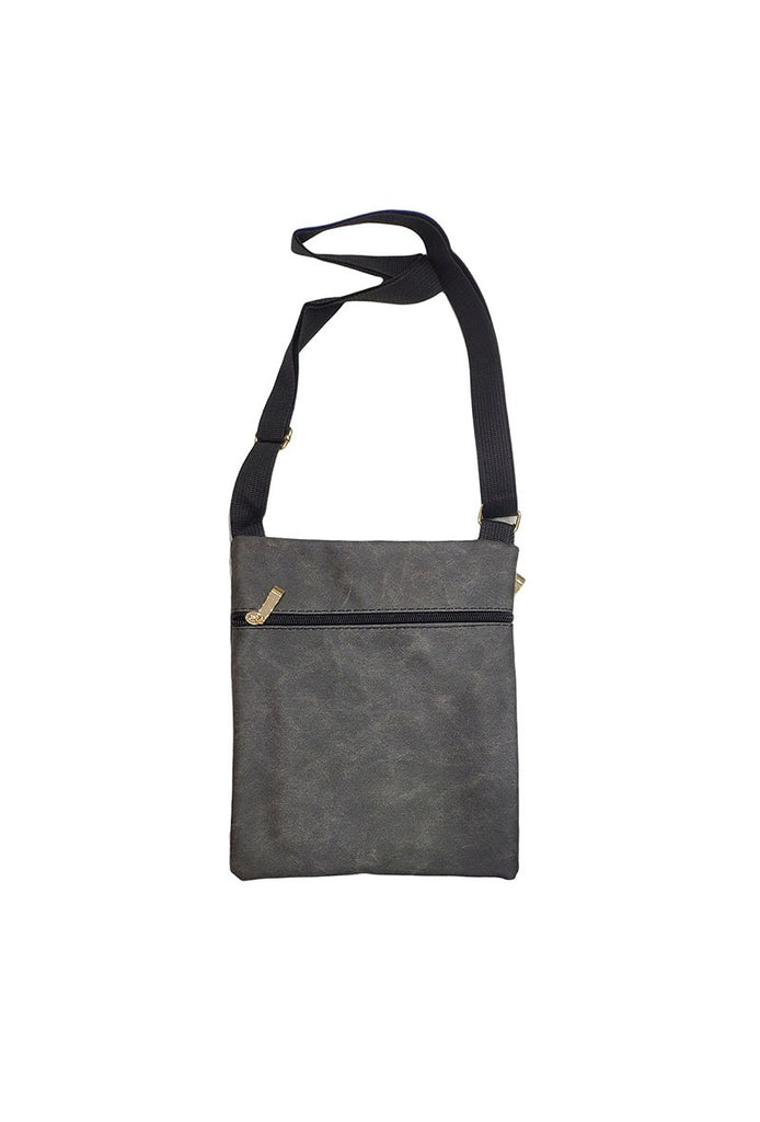 Womens Large Flat Pouch Cross Body Shoulder Bag Organiser Travel Holiday Bag image 1