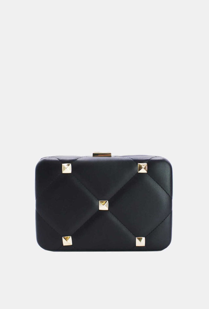 Ladies Purse Quilted Clutch Bag Credit Card Coin Money Wallet Clutch Bag image 0