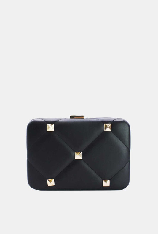 Ladies Purse Quilted Clutch Bag Credit Card Coin Money Wallet Clutch Bag image 0